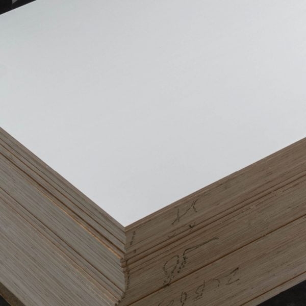 16mm Plywood sheet - Warm White Pitted Melamine - Ultimate Building ...