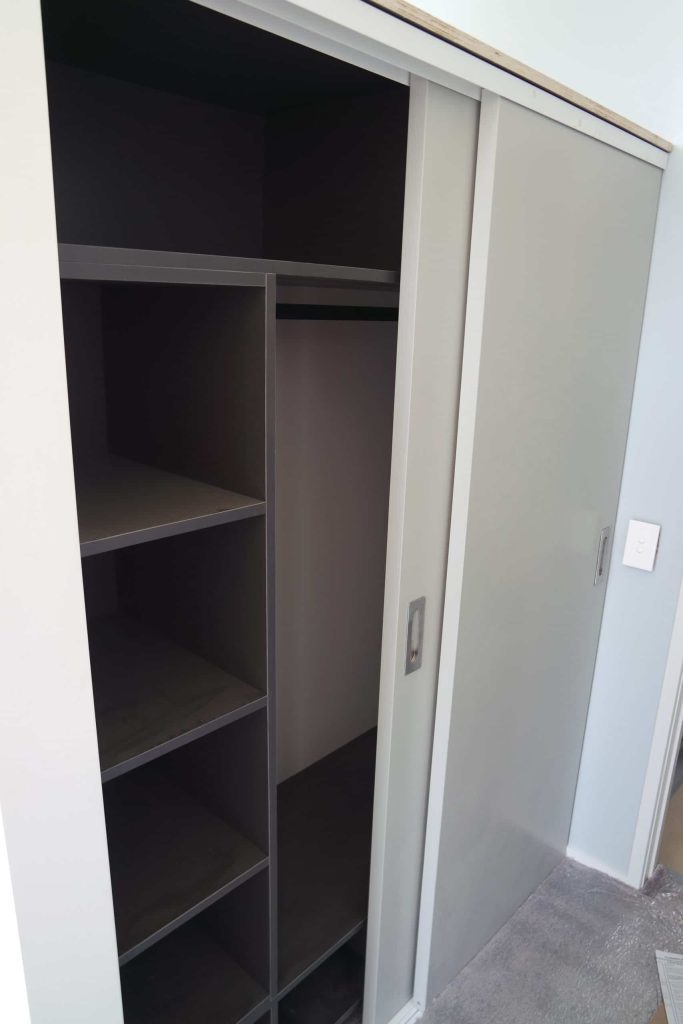 plywood closet