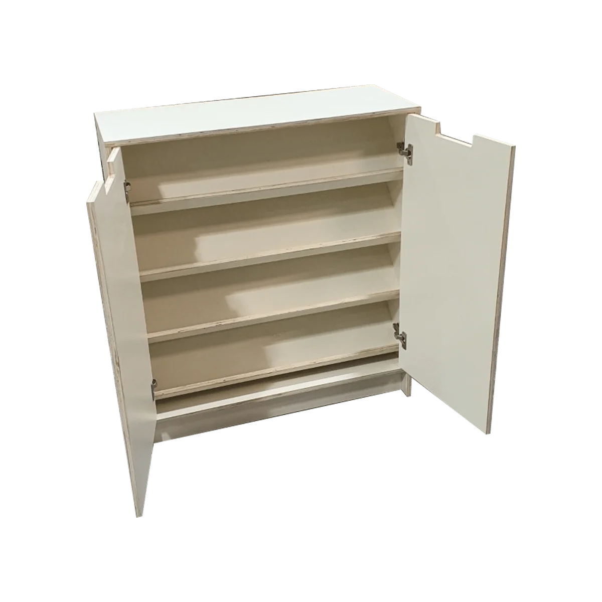 2-Door Shoe Shelf Cabinet