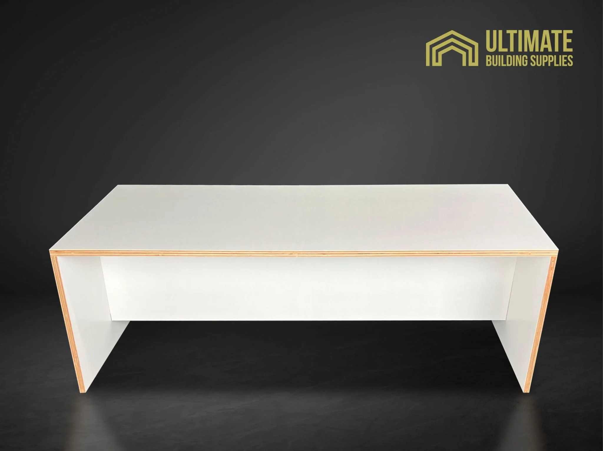 Plywood Coffee Table 1200W x 460D x 395H Furniture 7