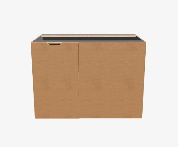 2-Door and 3-Drawer Tall Storage Cabinet Kitchens 3