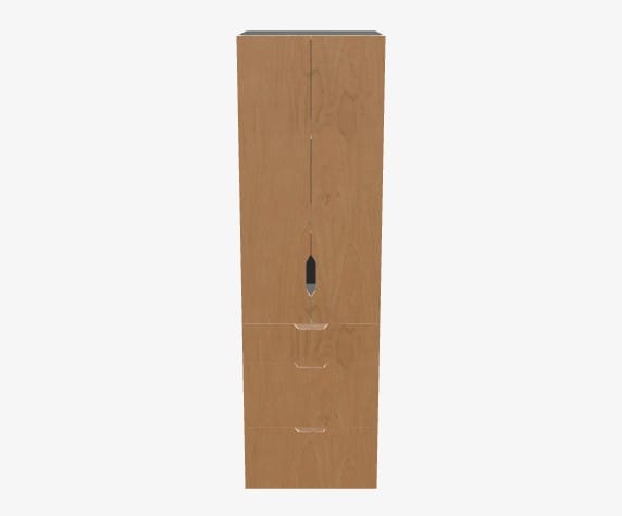 End Panel Tall Extra Deep Option for Fridge Enclosure 9 End Panel Tall Extra Deep Option for Fridge Enclosure Kitchens 9