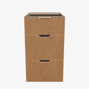 3-Drawer Frameless Kitchen Base Cabinet Kitchens