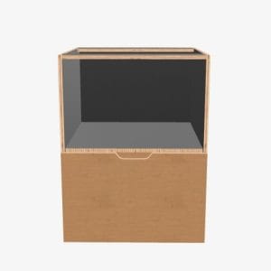 Open Shelf and 1-Drawer Dishwasher Kitchen Base Cabinet Kitchens 3