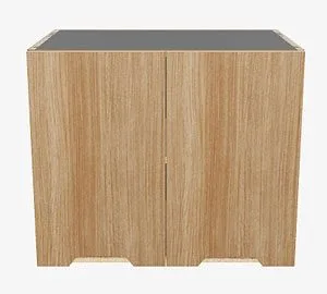 Wall Mounted 2-Door Cabinet Kitchens