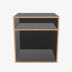 Wall Mounted Open Shelf Microwave Cabinet Kitchens